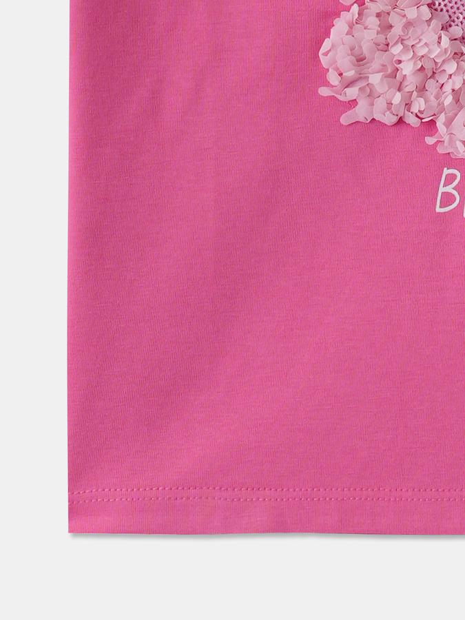 Girls Pure Cotton Knit Top  image number 3