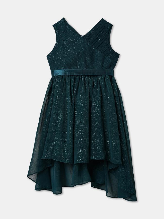 Girls Midi/Knee Length Party Dress Sleeveless image number 0