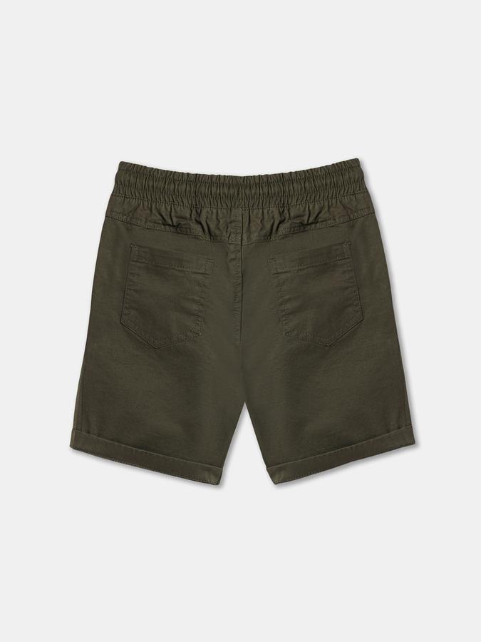Boys Flat-Front Regular Fit Shorts image number 1