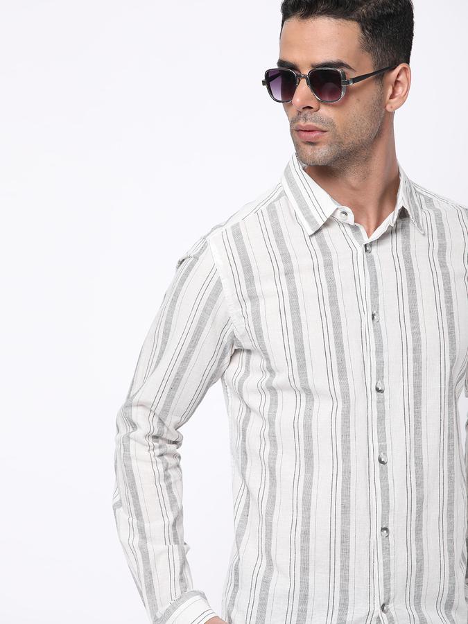 R&B Men Beige Shirts image number 0