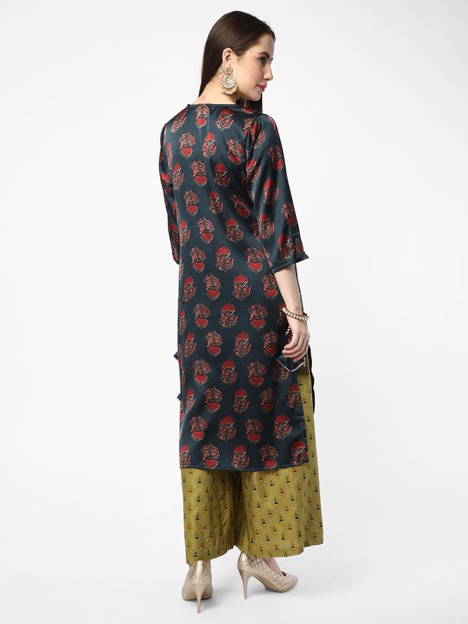 R&B Blue Women Kurtas image number 2