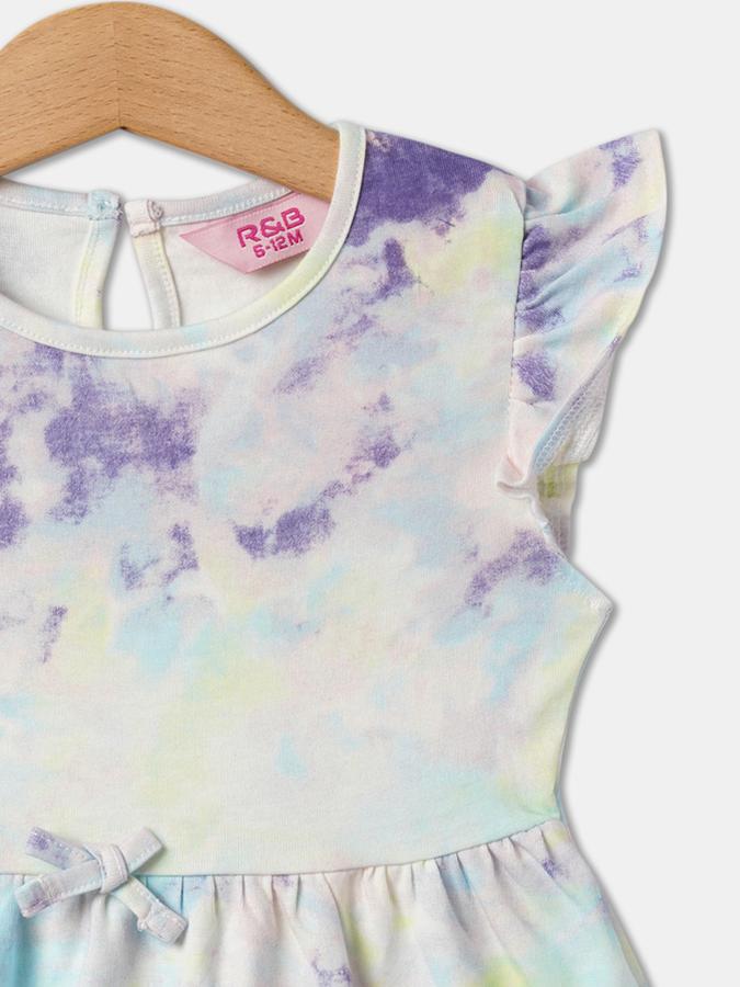 Girls Tie & Dye A-Line Dress image number 2