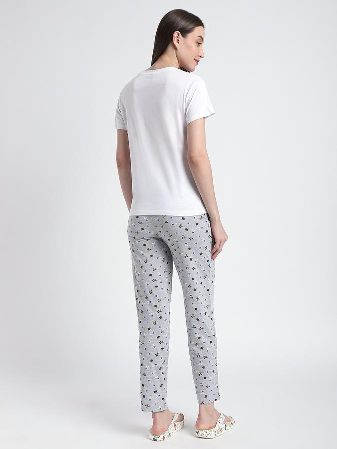 Boys Cotton Relaxed Fit Round Neck Printed Sleepwear Set