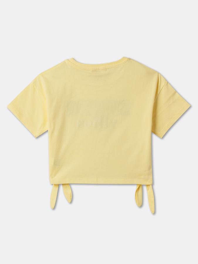 Girls Embroidered Regular Fit Top image number 1