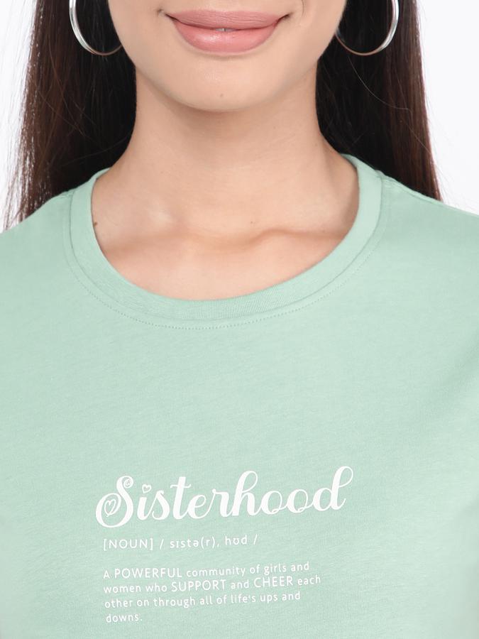 R&B Women green Tshirts image number 2