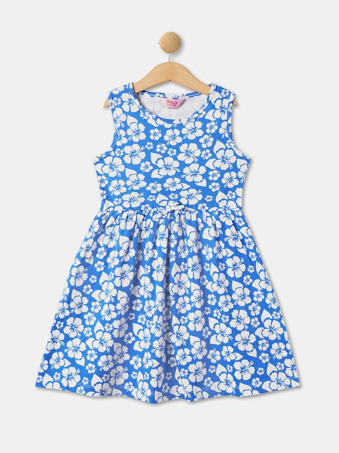 R&B Girls Blue Dresses image number 0