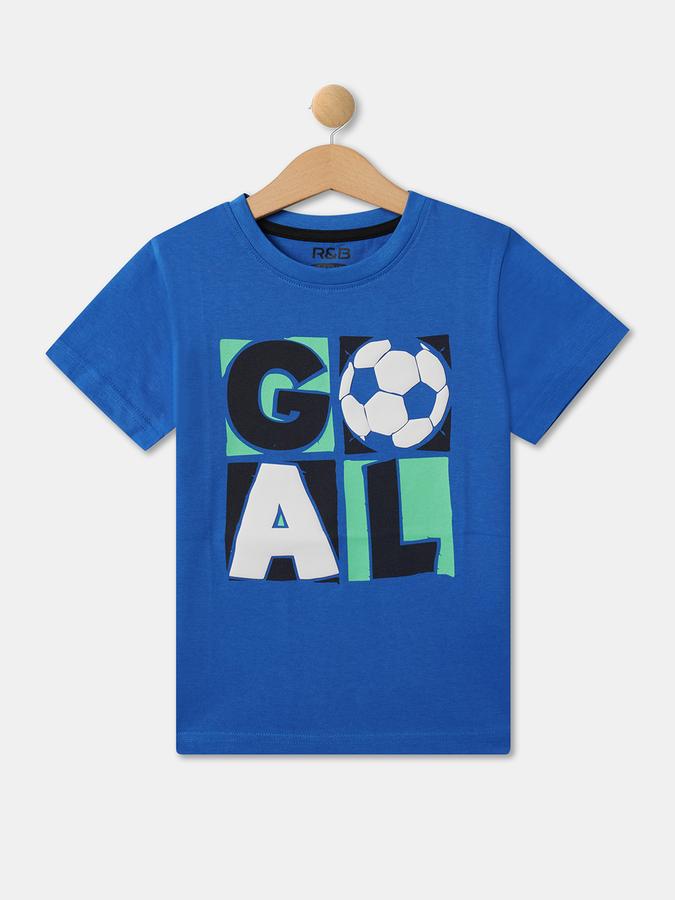 Boys Relaxed Fit Round-Neck T-Shirt