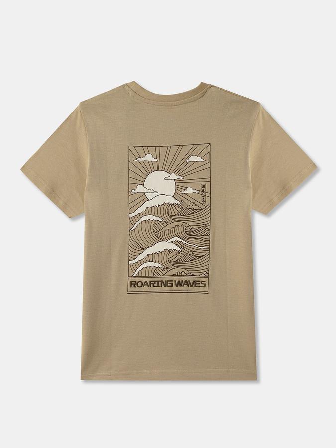 Boys Graphic Print Pure Cotton Regular T Shirt image number 1