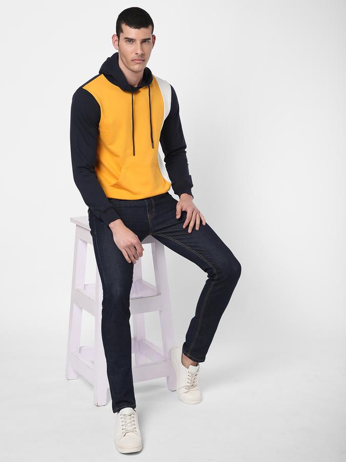 R&B Men Yellow Sweatshirts & Hoodies image number 1