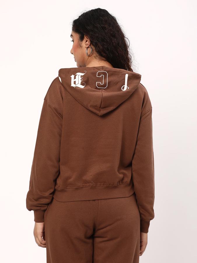 R&B Women's Hood Printed Sweatshirthirt image number 2