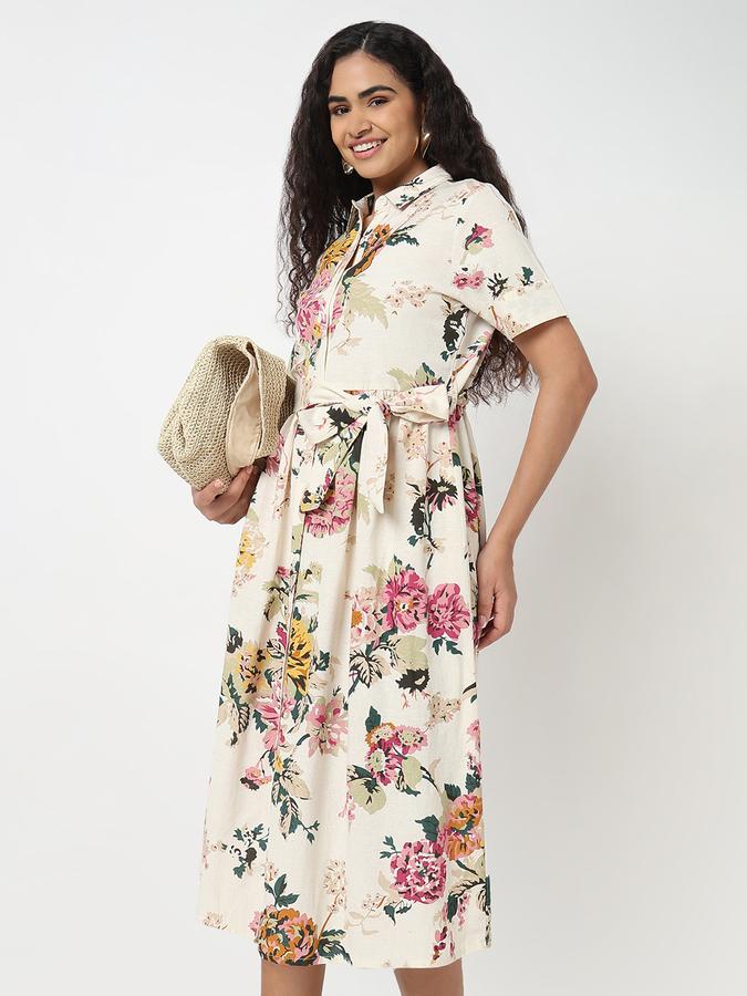 R&B Women A-line Below Knee Dress 