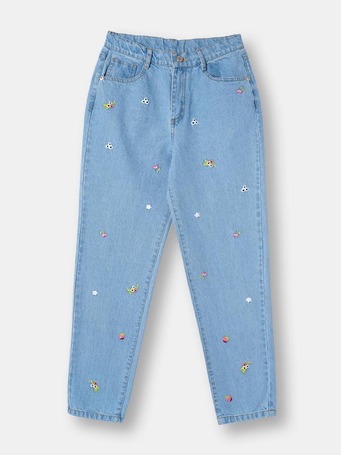 R&B Girls Blue Pants image number 0