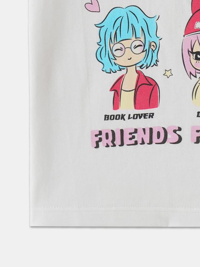 Girls Solid T-shirt image number 3
