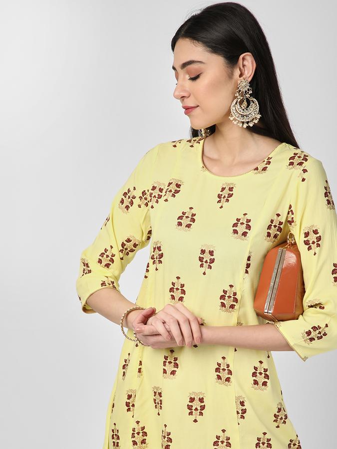 R&B Women Lime Kurtas image number 0