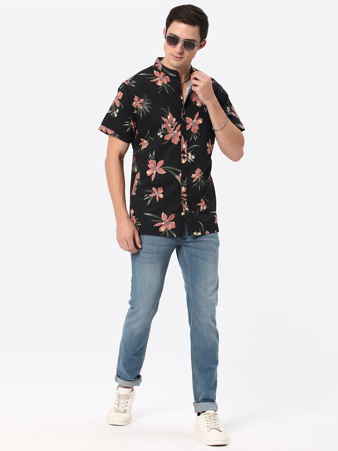 R&B Men's Printed Half Sleeve Shirt image number 1