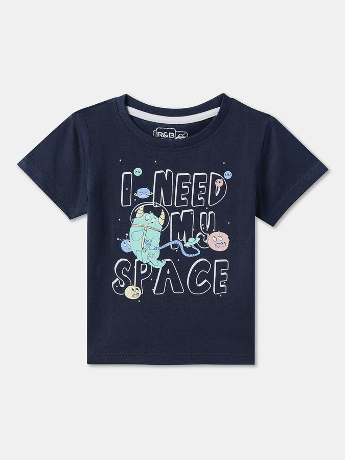 Baby Boys Graphic Print Pure Cotton Regular T Shirt image number 0