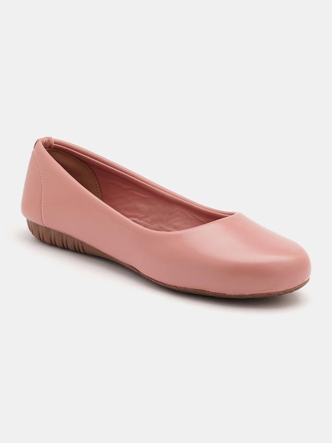 R&B Women Solid Round Toe Ballerinas image number 2