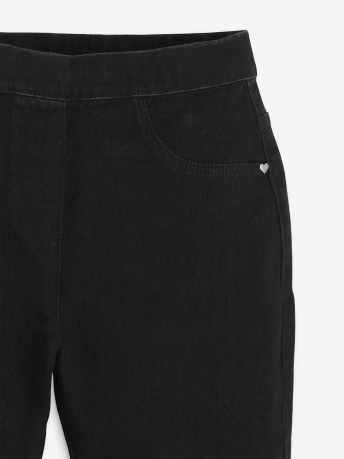 Girls Blend Skinny Fit Mid-Rise Solid Jeans