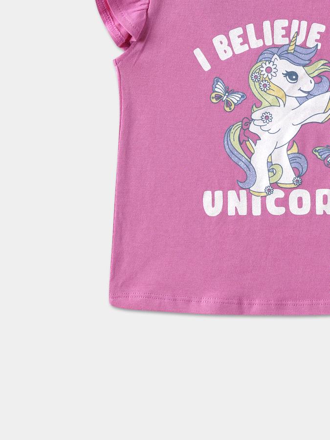 Baby Girls Solid Pure Cotton Regular T Shirt image number 3
