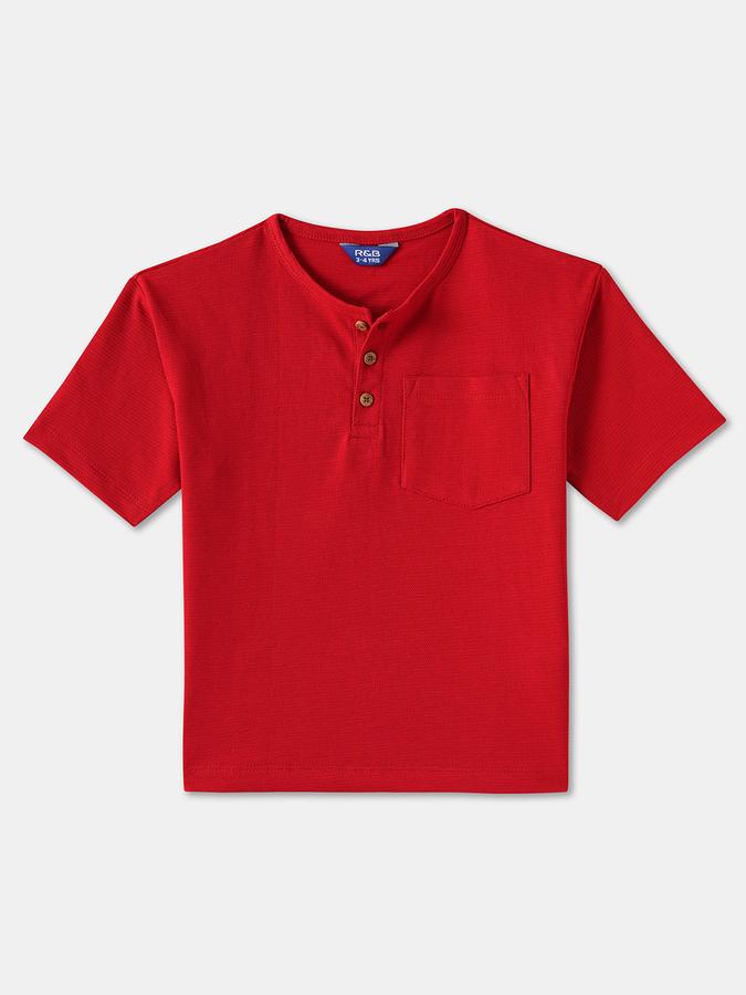 R&B Boys SHORT SLEEVE Solid T-SHIRT