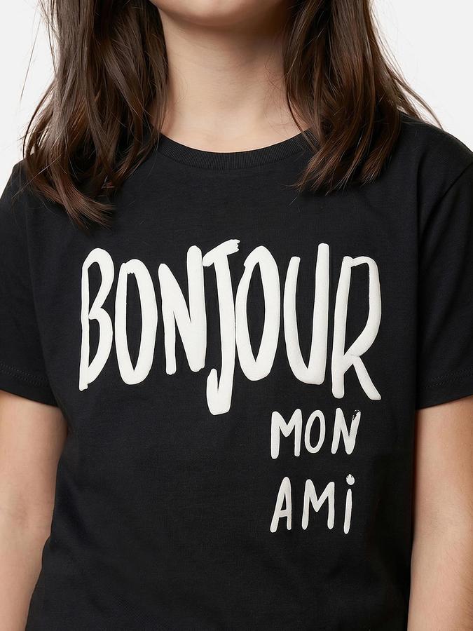 R&B Black Girls Printed Short Sleeves Tshirt