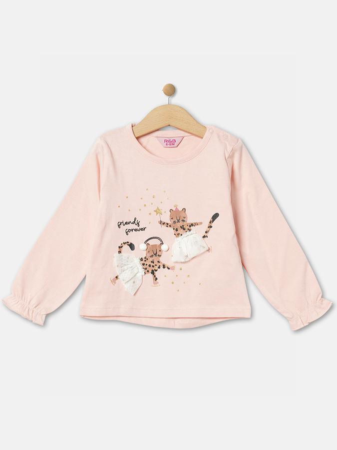 R&B Pink Girls T-shirts image number 0