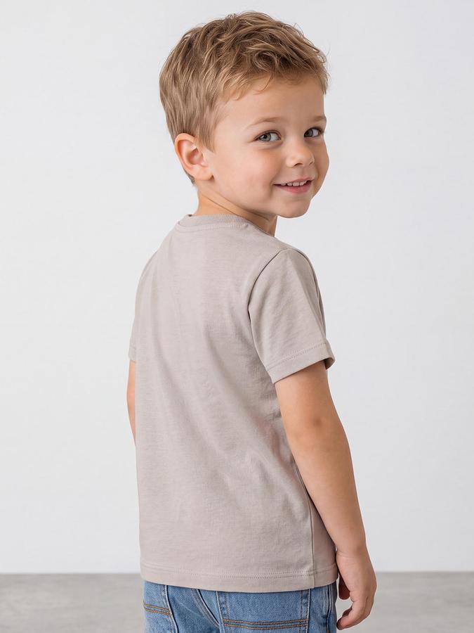 R&B Boys Grey Short Sleeve Round Neck Looney Tunes Bugs Bunny Print T-Shirt