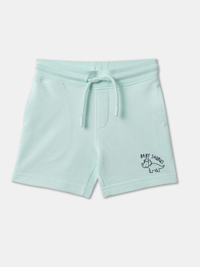 Boys Regular Fit Flat-Front Shorts