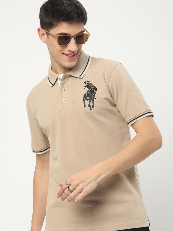 Men Regular Fit Polo T-Shirt image number 0