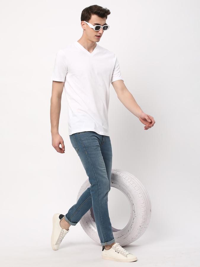 Men Printed Regular Fit T-Shirt image number 1