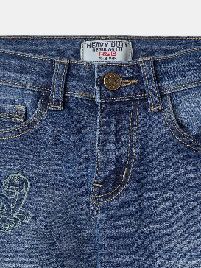 R&B Boy's Mid Rise Jeans image number 3