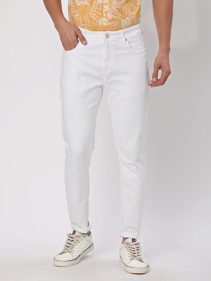 R&B Men White Jeans