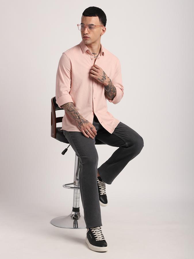 R&B Men's Coral Shirt
