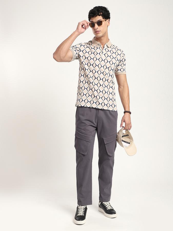 R&B Men's Dark Grey Trousers
