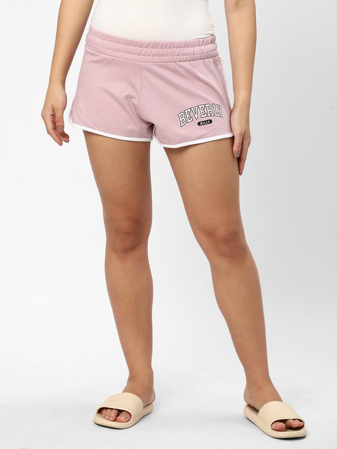 R&B Women Purple Shorts