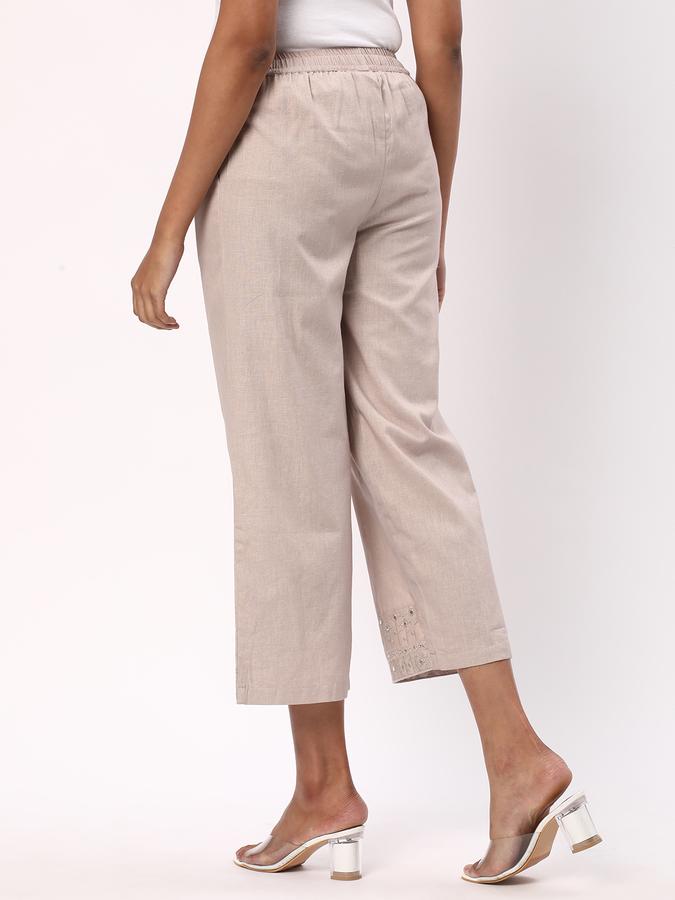 Women Relaxed Fit Palazzos image number 2
