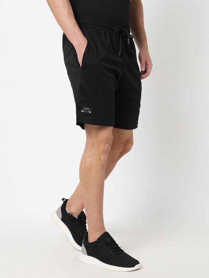 Men Solid Shorts image number 2