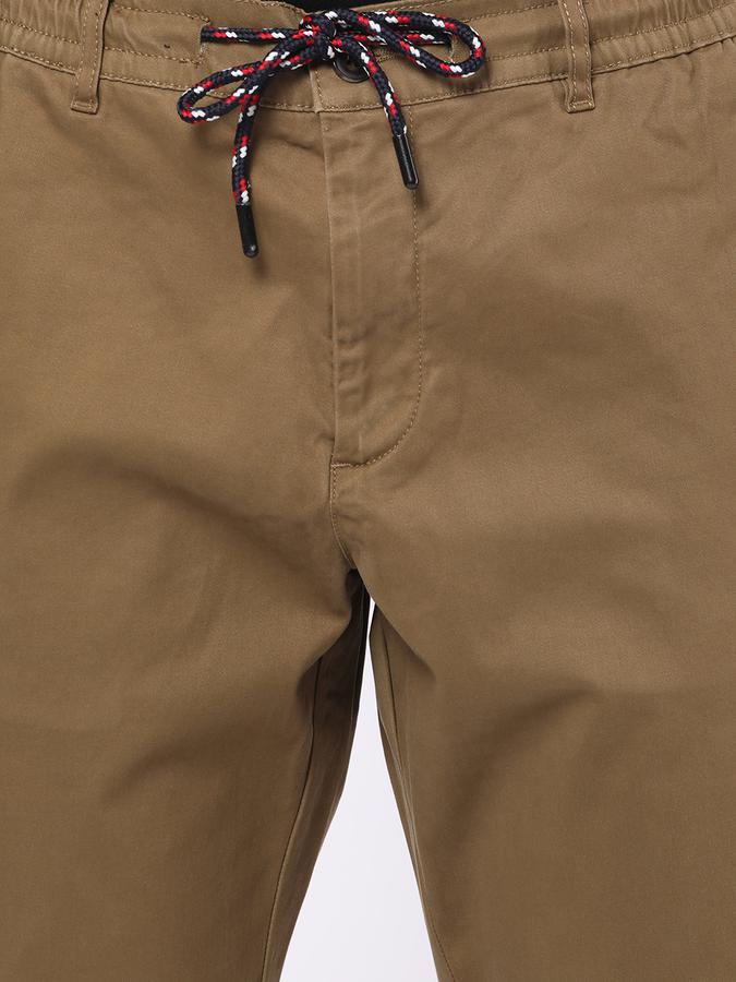 R&B Men Brown Trousers image number 3