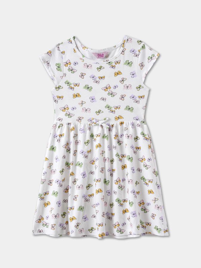 Girls Midi/Knee Length Casual Dress 