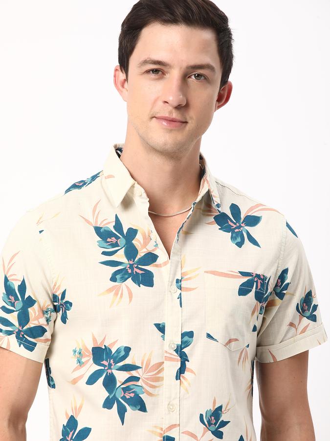 R&B Men's Printed Half Sleeve Shirt image number 0