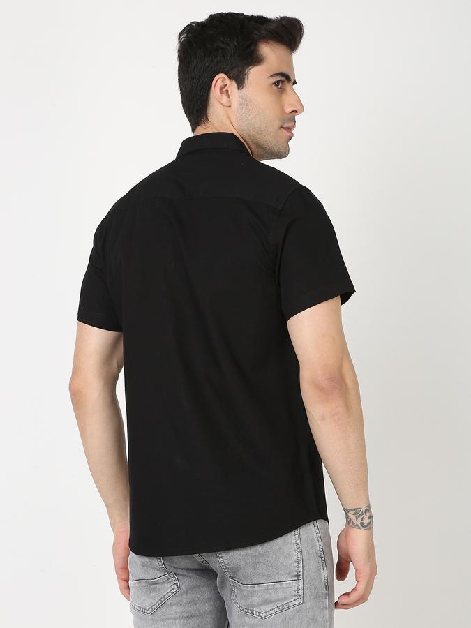 Men Regular Fit Shirt Cutaway Collar image number 3