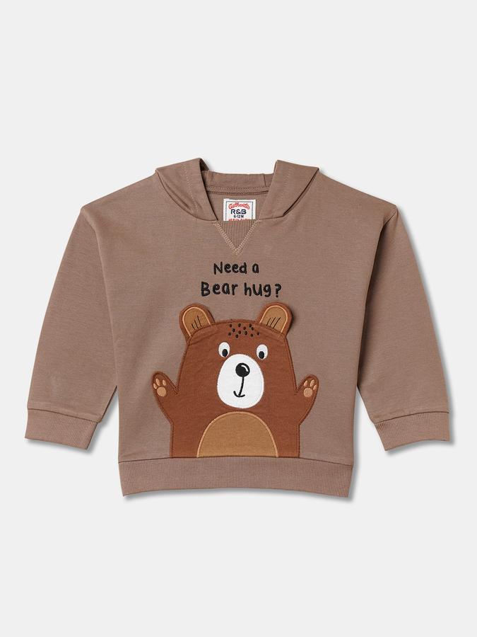 Full Sleeve Graphic Print Baby Boys Sweatshirt