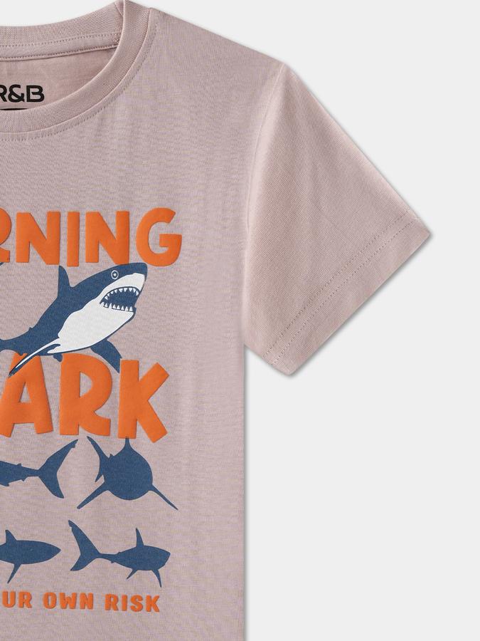 Boys Graphic Print Pure Cotton Regular T Shirt image number 2
