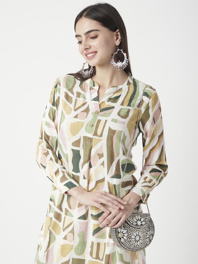 Women Floral Print A-line Kurta 