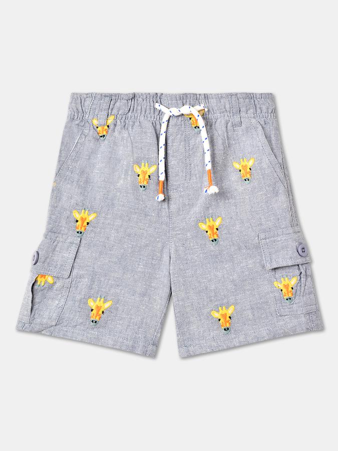 R&B Boys Blue Shorts & 3/4Ths image number 0
