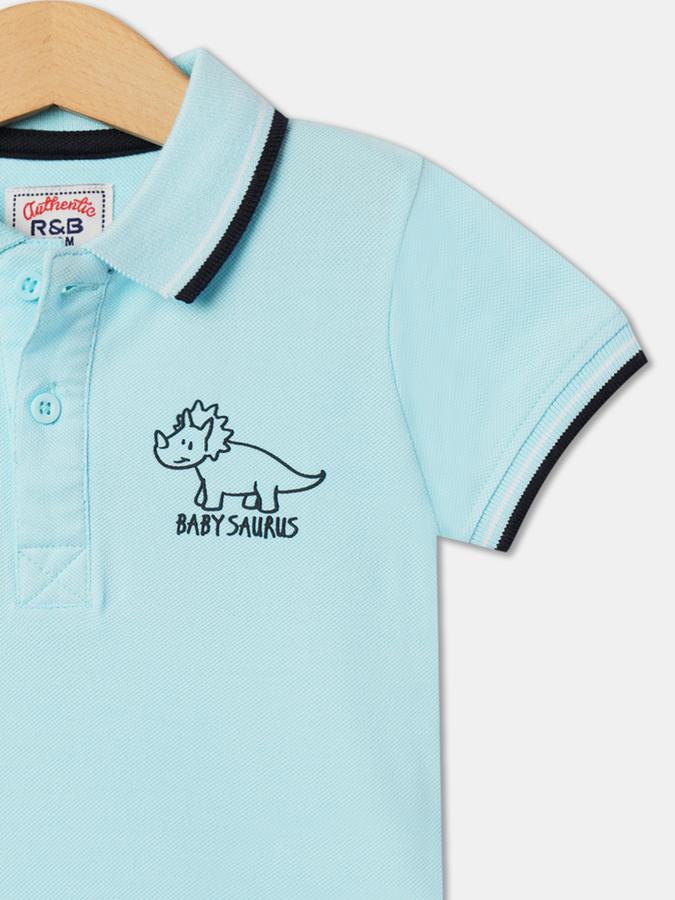 Boys Relaxed Fit Polo T-Shirt image number 2