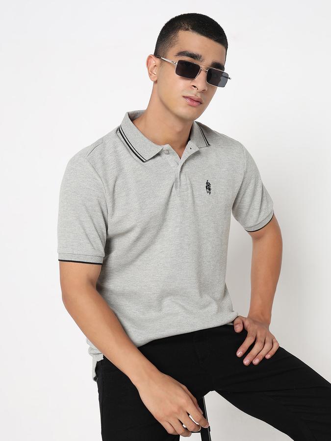 MENS TEXTURE POLO