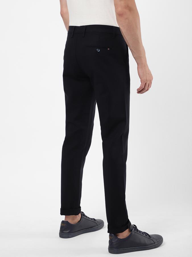 R&B Men Blue Casual Trousers image number 2