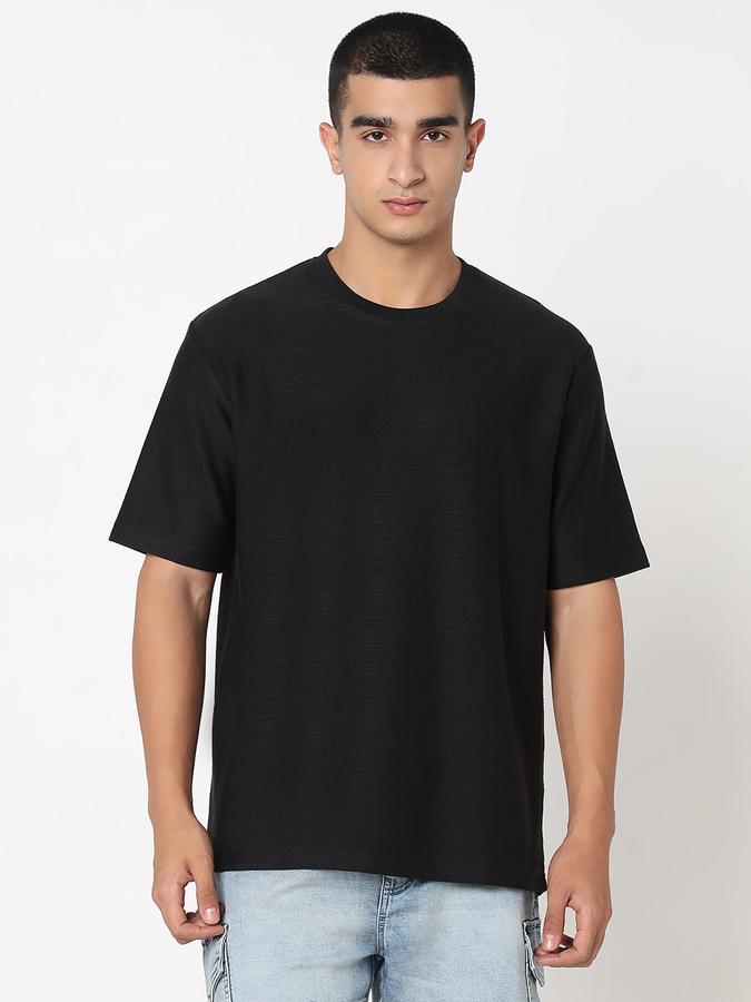 R&B Men's Black T-Shirt