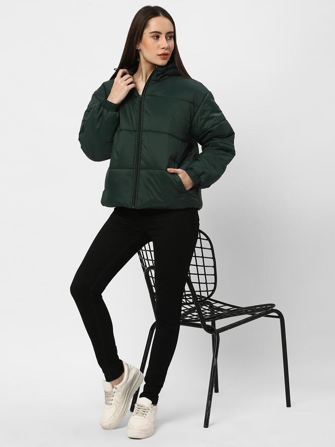 Women Regular Fit Puffer Jacket image number 1
